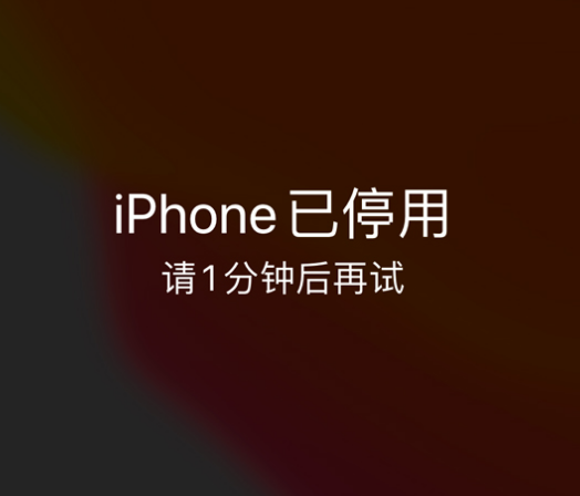 子洲苹果手机维修分享:iPhone 显示“不可用”或“已停用”怎么办？还能保留数据吗？ 